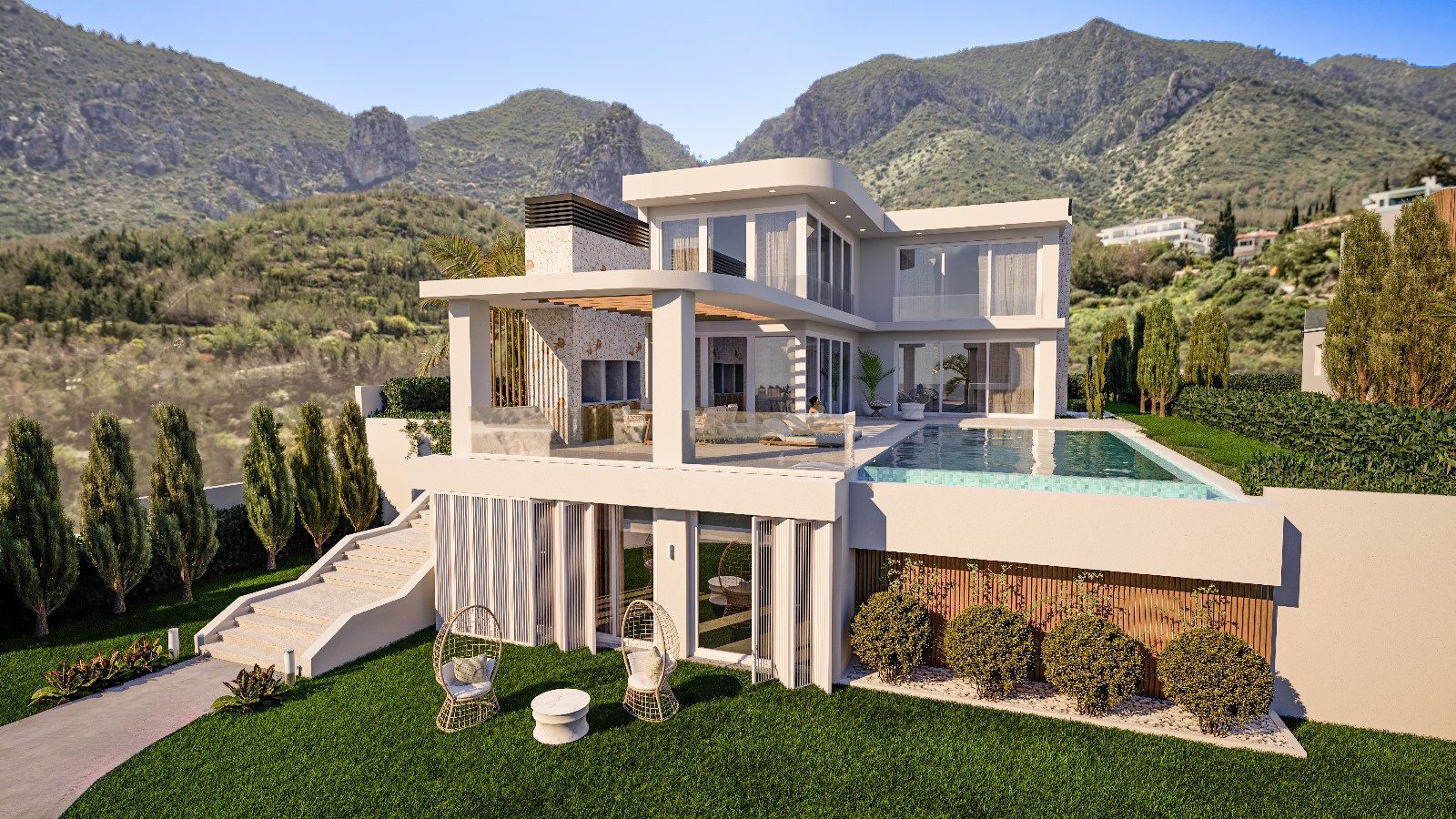 Karmi Villas — lüks villa dış cephe