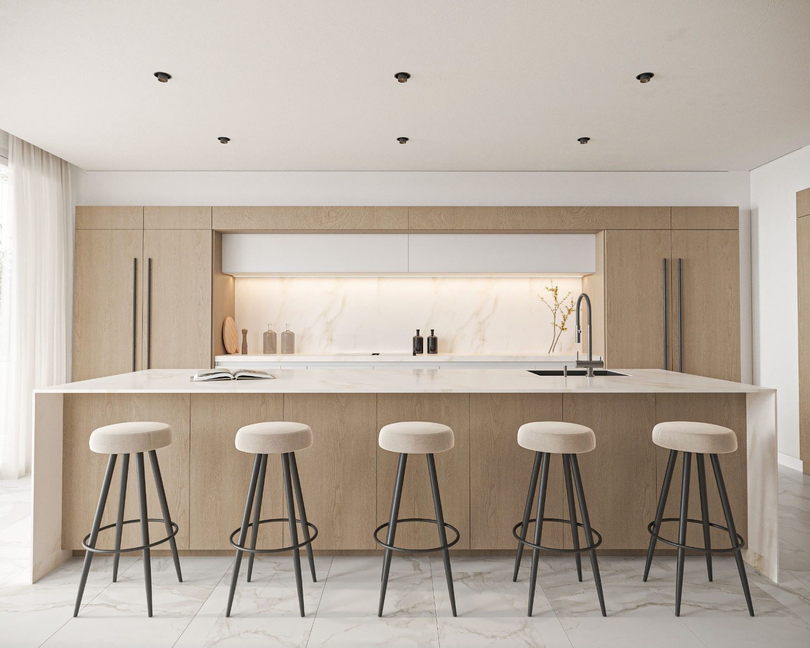 Karmi Villas — modern mutfak